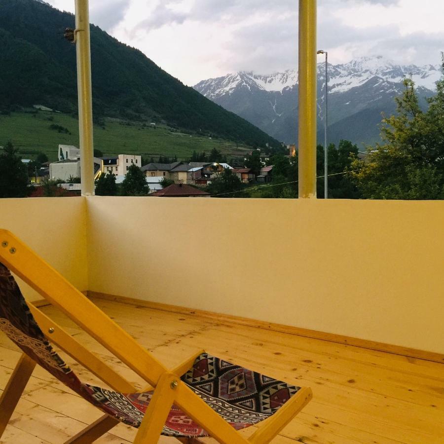 Guesthouse Alpenrose Mestia Buitenkant foto